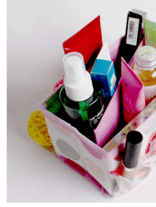 無紡布圓點 化妝品收納盒 折疊收納盒批發 桌面收納盒價格 廠家 圖片